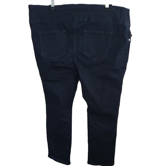 Lee Woman 22WP Blue Jean Slimming Pullon Jeggings Slim Straight Leg - Picture 11 of 11